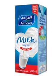 المراعي حليب كامل الدسم - 200 مل